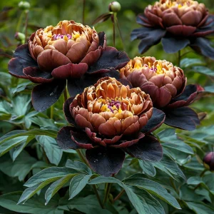 Пион Императорский Бал купить по цене от 419р. в интернет-магазине «Посадика» с доставкой почтой в в Кувшиновое и по всей России – [изображение №1].