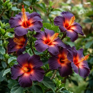 Гибискус Вивида Флэр купить по цене от 279р. в интернет-магазине «Посадика» с доставкой почтой в в Кувшиновое и по всей России – [изображение №1].